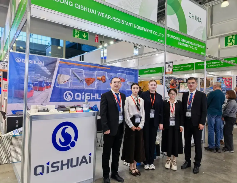 Shandong Qishuai, Mining World Russia Salon 1'deki A3063 standına ulaştı. Tartışmalar için sizleri standımıza bekliyoruz.